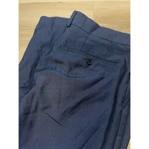 Savile Row Company Mens Dress Pants Blue‎ BRIXTON Size 36x31 NWOT Work
